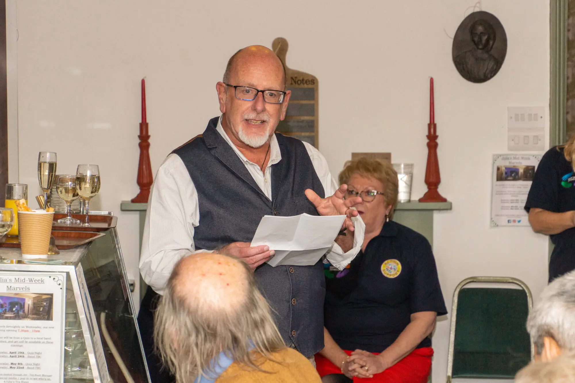 Mike reads our patron Gioia's letter