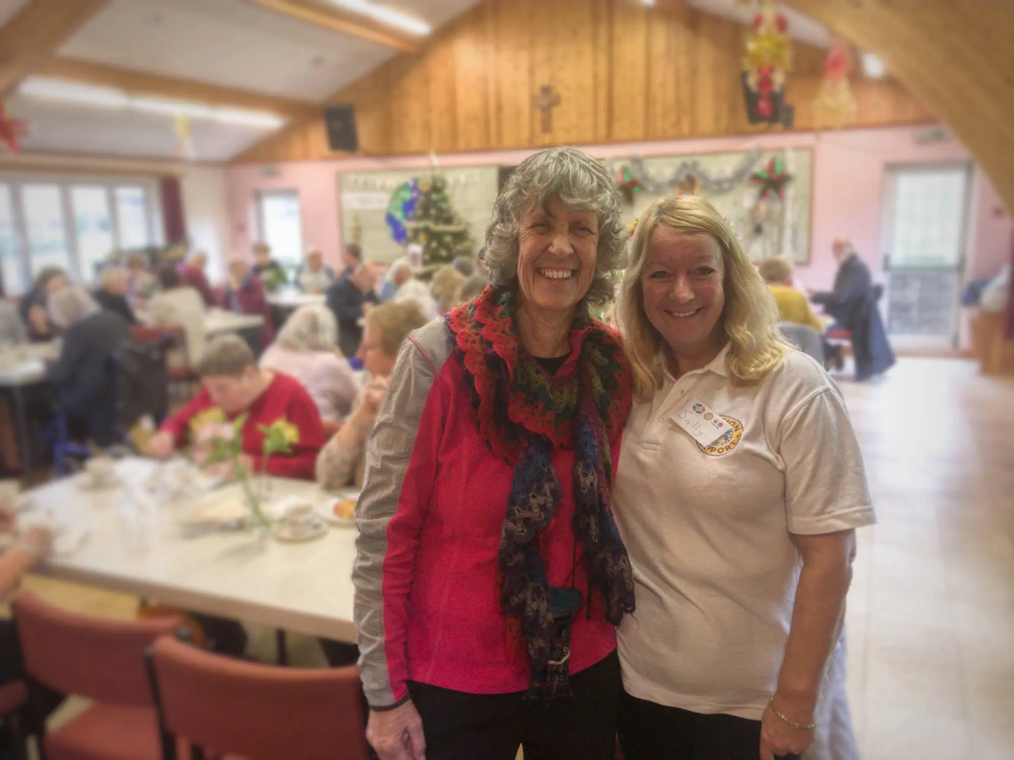 Faith and Sally at Meet and Eat