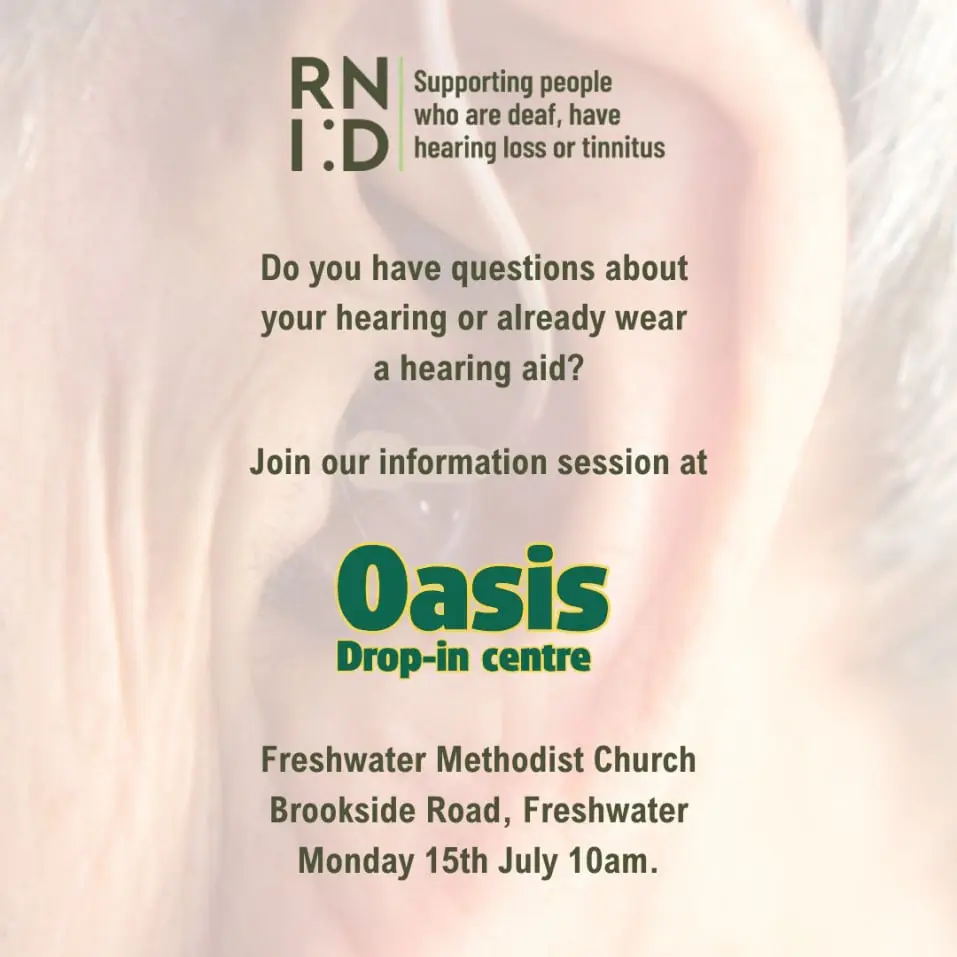 RNID Information Event poster